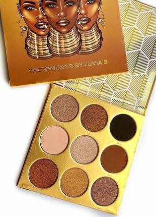 The warrior by juvia's eyeshadow palette 9 colors2 фото