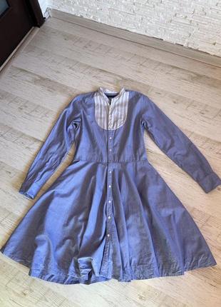 Красиве міді плаття сорочка ralph lauren3 фото
