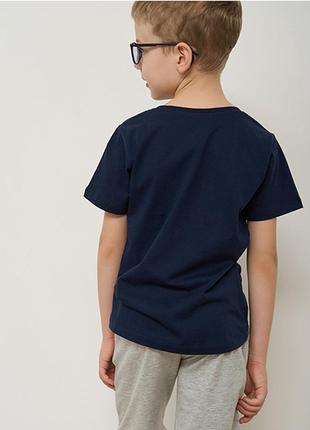 Комплект для мальчика шорты и футболка надпись ozkan 132479 фото