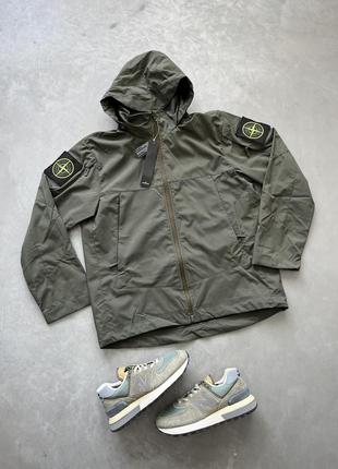 Ветровка stone island хаки