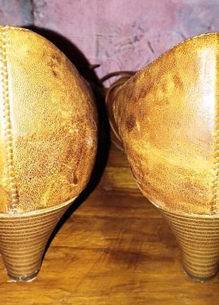 Кожаные туфли gabor3 фото