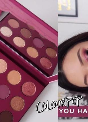 Colorpop eyeshadow palette you had me at hello2 фото