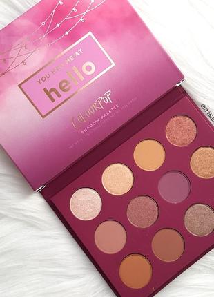 Colorpop eyeshadow palette you had me at hello6 фото