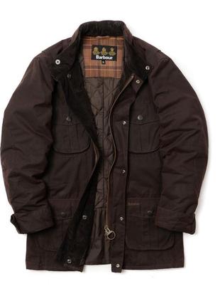 Barbour corbridge waxed utility jacket in brown (mwx0340ru91 ) мужская куртка