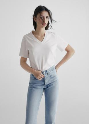 Джинси massimo dutti  розмір 40 straight fit high-waist jeans3 фото