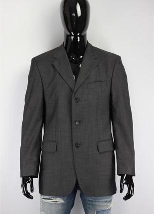 Винтажный шерстяной пиджак люкс класса