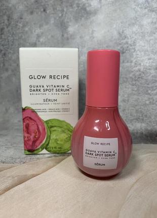 Сироватка для обличчя від пігментації  glow recipe guava vitamin c + ferulic dark spot serum