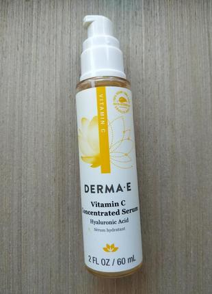 Derma e. концентрированная сыворотка.