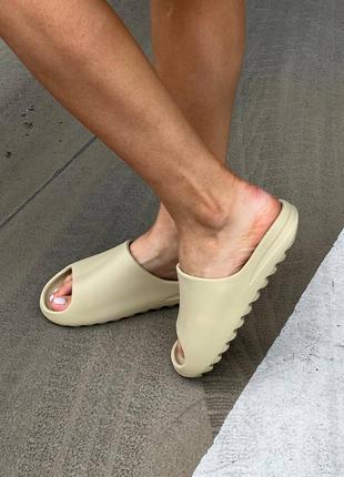 Шлепанцы adidas yeezy slide earth bone6 фото