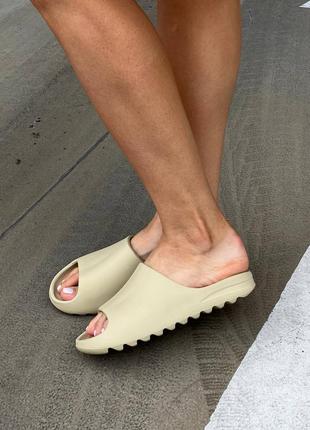 Шлепанцы adidas yeezy slide earth bone3 фото