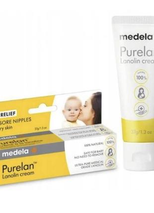 Крем для сосоков medela (мелелла) purelan - отличное средство для быстрого заживления болезненных, воспаленных и потрескавшихся сосок.