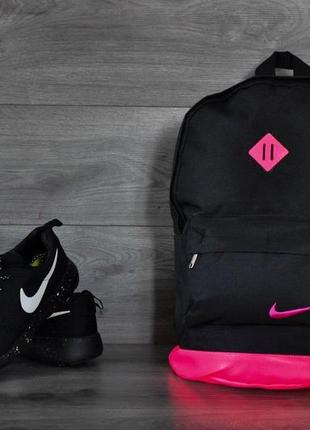 Рюкзак городской спортивный nike (найк) серый портфель мужской женский сумка для ноутбука8 фото