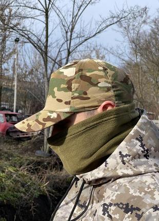 Кепка тактична військова чоловіча tactik камуфляжна хакі армійська бейсболка мілітарі