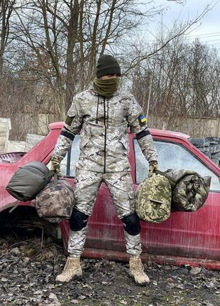 Спальний мішок зимовий до 35*с тактичний хакі | спальник ковдра туристичний армійський на синтепоні теплий5 фото