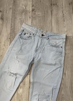 Базовые светлые джинсы от pull &amp; bear, размер 422 фото