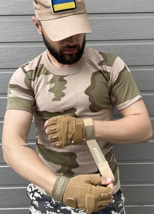 Тактичні рукавиці безпалі зсу захисні чоловічі tactik пісочні рукавички без пальців військові армійські4 фото