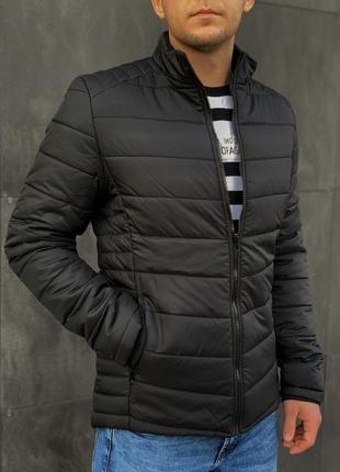 Куртка мужская демисезонная весенняя осенняя до 0 memori black пуховик мужской без капюшона весенне-осенний2 фото