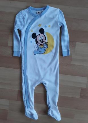 Человек h&m 62-68, пижама disney 3-6 м.