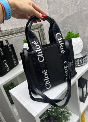 Чорна шикарна стильна мініатюрна сумочка2 фото