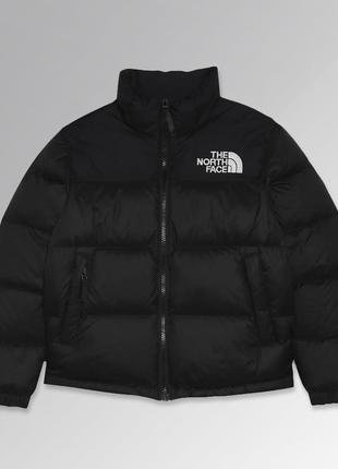 Куртка чоловіча зимова the north face до - 25°c тепла чорна пуховик чоловічий зимовий tnf
