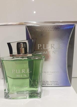 Giorgio valenti p.u.r.e. men 100 ml1 фото