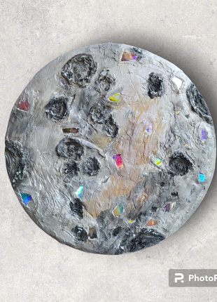 Картина Місяць текстура інтер'єрна