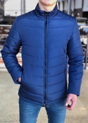 Куртка мужская демисезонная до 0. memoru x blue пуховик весенне-осенний1 фото