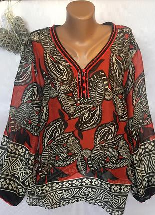 Воздушная нежная блуза шифон