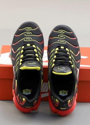 Мужские кроссовки nike air max plus tn+ black red yellow 41-42-43-459 фото