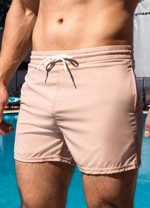 Шорты пляжные мужские летние pool хаки плавательные шорты с сеткой плавки на лето5 фото