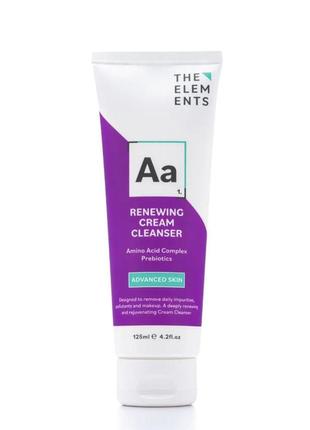 Очищуючий кремовий засіб для відновлення шкіри the elements renewing cream cleanser, 125 мл