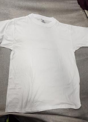 Базова футболка, біла футболка 100% бавовна, чоловіча футболка,top shirt,унісекс3 фото