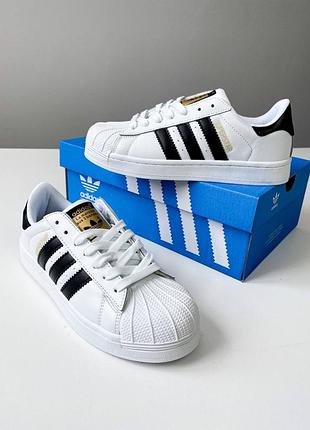 Кеды adidas superstar кожа, адидас суперстар, adidas superstar2 фото