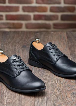 Класичні шкіряні чоловічі туфлі топ якість, мужские кожаные туфли5 фото