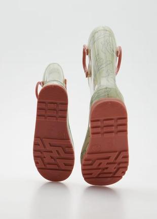 Детские резиновые сапоги winnie the pooh