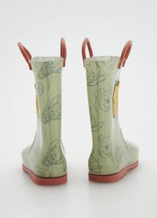 Детские резиновые сапоги winnie the pooh