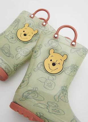 Детские резиновые сапоги winnie the pooh