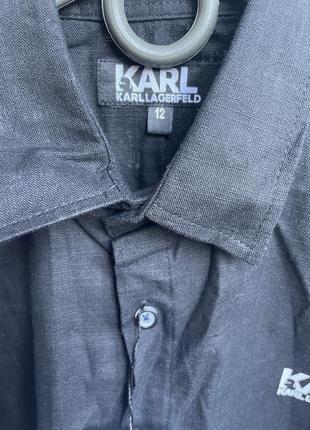 Рубашка karl lagerfeld 12 лет нереально стильная4 фото