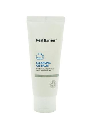 Бальзам для зняття макіяжу real barrier cleansing oil balm 100 мл