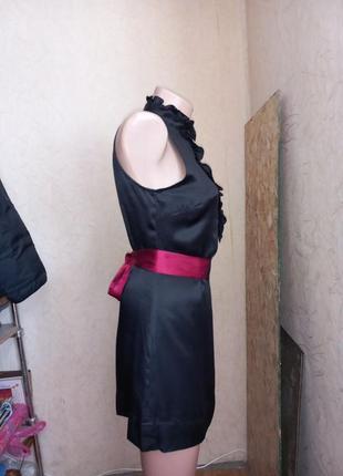 Шелковое элегантное платье люкс бренда ted baker 42 размер2 фото