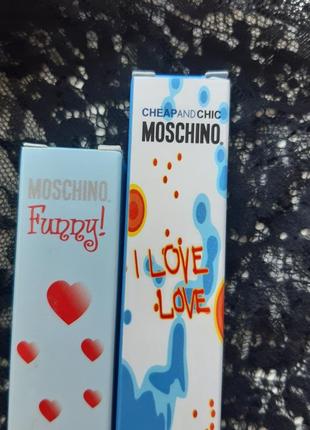 Набор 2 по 10 мл moschino