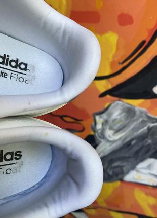 Adidas кеды мокасины 38,5 размер кожаные белые оригинал5 фото