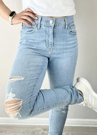 Джинси levi’s super skinny 710 super skinny оригінал джинсы на высокой посадке висока посадка