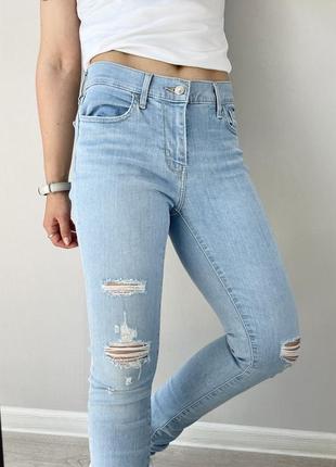 Джинси levi’s super skinny 710 super skinny оригінал джинсы на высокой посадке висока посадка4 фото