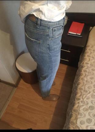 Джинсы высокая посадка мом джинсы2 фото