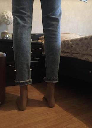 Джинсы высокая посадка мом джинсы6 фото