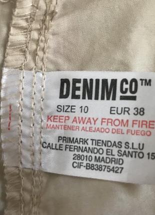 Новые (с этикеткой) летние легкие брюки от denim co, размер 10/38, укр 46-485 фото