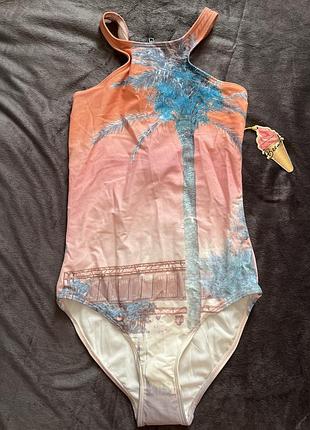 Сплошной купальник river island
