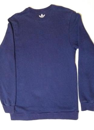 Толстовка спорт кофта светр adidas адідас оригінал 46 розмір м фіолетовий колір4 фото