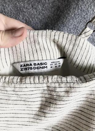 Льняное платье от zara7 фото